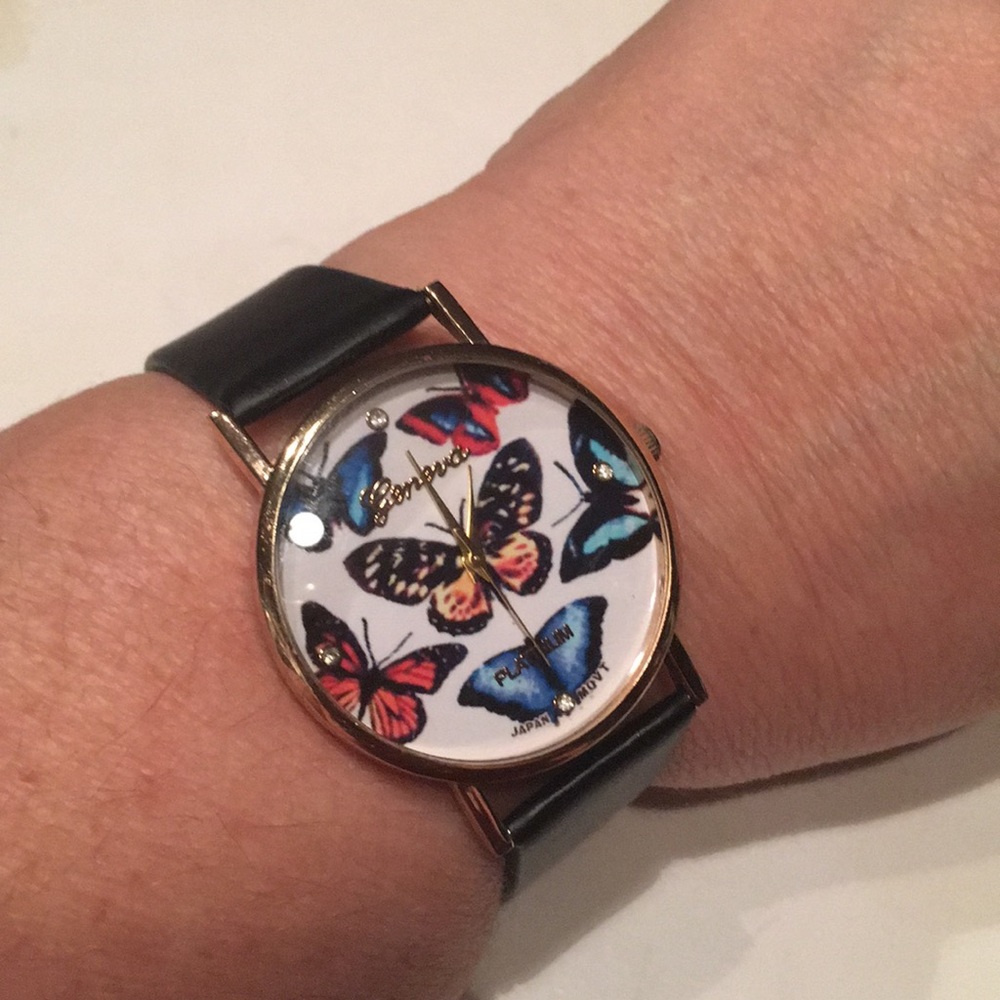 🎈SALE🎈⌚️#3.”GENEVA” BUTTERFLY WATCH⌚️